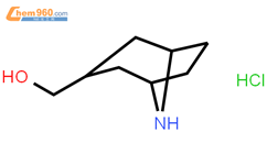 (1R,3r,5s)-8-氮杂双环[3.2.1]-3-辛基甲醇盐酸盐结构式图片|1257442-93-5结构式图片