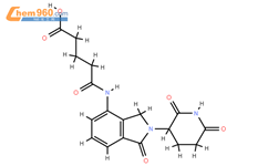 5-[[2-(2,6-Dioxo-3-piperidinyl)-2,3-dihydro-1-oxo-1H-isoindol-4-yl]amino]-5-oxopentanoic acid结构式图片|1334496-37-5结构式图片