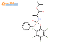 n-[(r)-(2,3,4,5,6-五氟苯氧基)苯氧基膦]-L-丙氨酸 1-甲基乙酯
