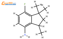 7-fluoro-1,1,3-trimethyl-4-aminoindane结构式图片|1383809-95-7结构式图片