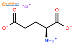 L-谷氨酸钠盐,水合物结构式图片|142-47-2结构式图片