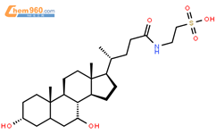 牛磺熊去氧胆酸结构式图片|14605-22-2结构式图片