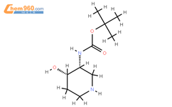 tert-butyl N-[(3R,4R)-4-hydroxypiperidin-3-yl]carbamate结构式图片|1523541-91-4结构式图片