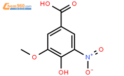 5-硝基香草酸结构式图片|15785-54-3结构式图片