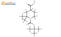 1-[(TERT-BUTOXY)CARBONYL]-2,2-DIMETHYLPIPERIDINE-4-CARBOXYLIC ACID结构式图片|1785482-91-8结构式图片