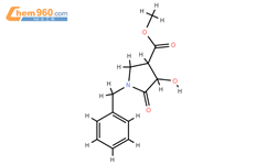 methyl 1-benzyl-4-hydroxy-5-oxopyrrolidine-3-carboxylate结构式图片|1822823-43-7结构式图片