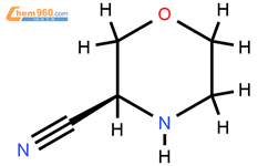 (S)-MORPHOLINE-3-CARBONITRILE结构式图片|1903775-78-9结构式图片