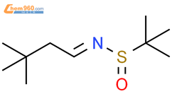 [N(E),S(S)]-N-(3,3-二甲基亚丁基)-2-甲基-2-丙亚磺酰胺结构式图片|1997425-89-4结构式图片