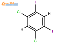 1,5-dichloro-2,4-diiodobenzene结构式图片|201734-79-4结构式图片