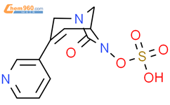 硫酸 单[7-氧代-3-(3-吡啶基)-1,6-二氮杂双环[3.2.1]辛-3-烯-6-基]酯结构式图片|2036316-37-5结构式图片