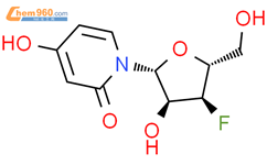 3'-脱氧-3'-氟-3-脱氮尿苷结构式图片|2072145-34-5结构式图片