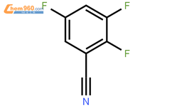2,3,5-三氟苯甲腈结构式图片|241154-09-6结构式图片
