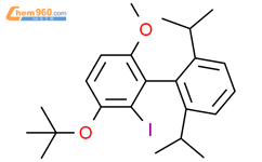 3-(1,1-二甲基乙氧基)-2-碘-6-甲氧基-2',6'- 双(1-甲基乙基))-1,1'- 联苯结构式图片|2489243-25-4结构式图片