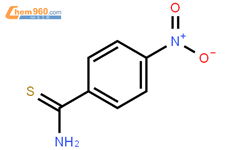 4-硝基硫代苯甲酰胺结构式图片|26060-30-0结构式图片