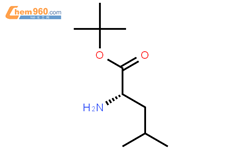 L-亮氨酸叔丁酯盐酸盐结构式图片|2748-02-9结构式图片