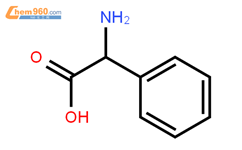 混旋苯甘氨酸结构式图片|2835-06-5结构式图片