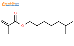 甲基丙烯酸异辛酯结构式图片|28675-80-1结构式图片