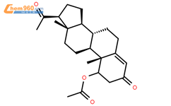 醋羟孕酮结构式图片|302-23-8结构式图片