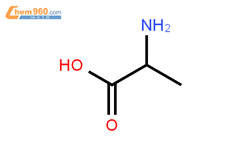 DL-丙氨酸结构式图片|302-72-7结构式图片
