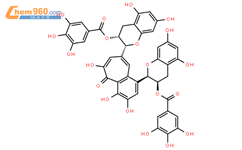 3,3’-二没食子酸酯茶黄素结构式图片|30462-35-2结构式图片