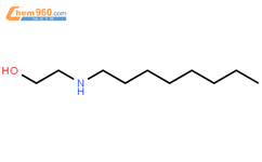 N-辛基乙醇胺结构式图片|32582-63-1结构式图片