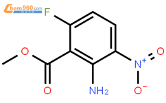 2-氨基-6-氟-3-硝基苯甲酸甲酯结构式图片|346691-23-4结构式图片