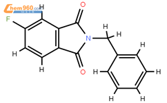 2-Benzyl-5-fluoro-1H-isoindole-1,3(2H)-dione结构式图片|351996-10-6结构式图片