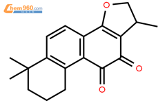 隐丹参酮结构式图片|35825-57-1结构式图片