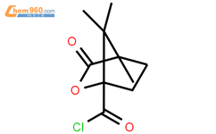 (1S)-(-)-莰烷酰氯结构式图片|39637-74-6结构式图片