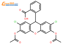 2,7-二氯二氢荧光素二乙酸酯结构式图片|4091-99-0结构式图片