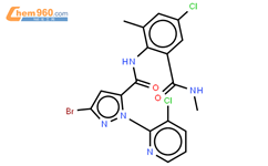 氯虫苯甲酰胺结构式图片|500008-45-7结构式图片