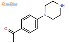 4-哌嗪苯乙酮结构式图片|51639-48-6结构式图片