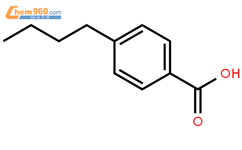 4-丁基苯甲酸结构式图片|20651-71-2结构式图片