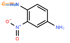 2-硝基-1,4-苯二胺结构式图片|5307-14-2结构式图片