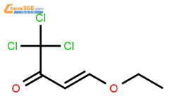 1,1,1-三氯-4-乙氧基-3-丁烯-2-酮结构式图片|83124-74-7结构式图片