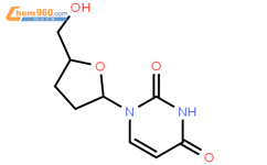 2',3'-二脱氧尿苷结构式图片|5983-09-5结构式图片
