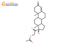 孕甾-4-烯-17α,21-二醇-3,20-二酮-21-醋酸酯