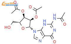 N-乙酰-鸟苷-2',3'- 二乙酸酯结构式图片|65360-02-3结构式图片
