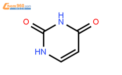 尿嘧啶结构式图片|66-22-8结构式图片