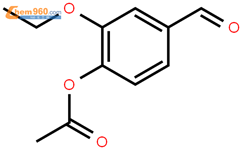 乙基香兰素乙酸酯结构式图片|72207-94-4结构式图片