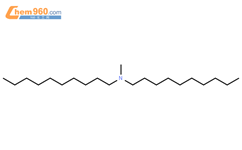 二癸基甲胺结构式图片|7396-58-9结构式图片