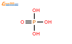 磷酸结构式图片|7664-38-2结构式图片
