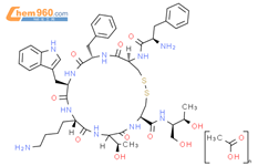 奥曲肽结构式图片|79517-01-4结构式图片