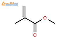 甲基丙烯酸甲酯结构式图片|80-62-6结构式图片