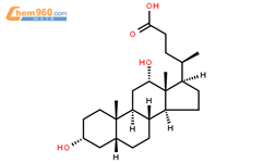去氧胆酸结构式图片|83-44-3结构式图片