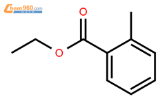 邻甲基苯甲酸乙酯结构式图片|87-24-1结构式图片
