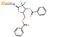 3,5-二苯甲酰基-2-去氧-2-氟-2甲基-D-核糖-γ-内酯