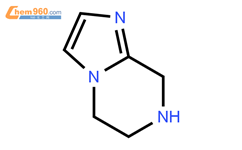 5,6,7,8-四氢咪唑并[1,2-a]吡嗪结构式图片|91476-80-1结构式图片