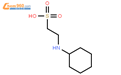 2-环己胺基乙磺酸[生物研究用Good's缓冲液中的成分]结构式图片|103-47-9结构式图片