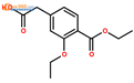 4-乙氧羰基-3-乙氧基苯乙酸（瑞格列奈中间体）结构式图片|99469-99-5结构式图片